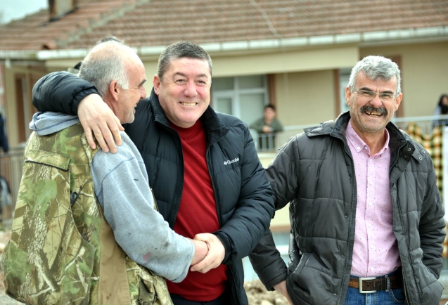 Başkan Tekin’e sevgi seli…