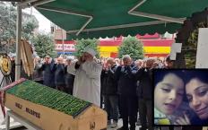 9 ay önce ölen oğlunun yanına defnedildi...