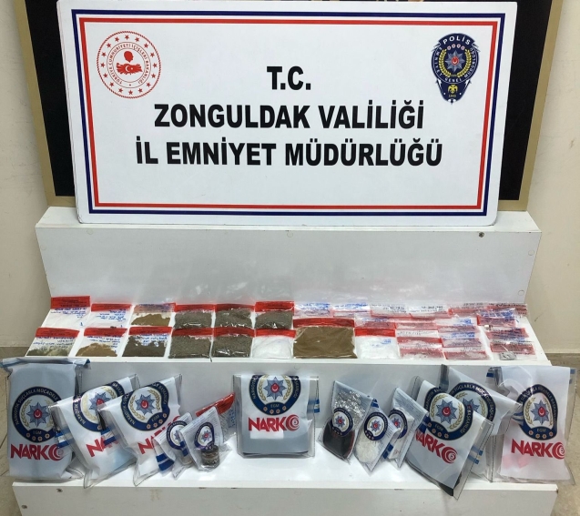 Narkotik ekipleri iş başında...