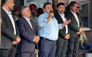 Başkan Yeşil, Gelik'te madenci ile buluştu...