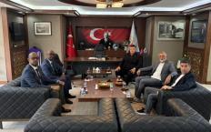 Ruandalı diplomatlar'dan TSO'ya ziyaret...