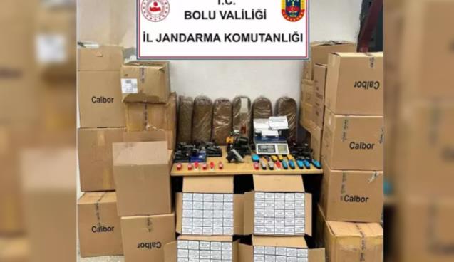 Jandarmadan kaçak tütün operasyonu...