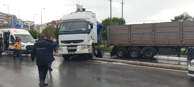 Alaplı'da feci kaza... 1 kişi yaralandı...