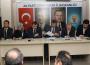 8 İlçe Başkanı ve 17 Belde başkanı katıldı