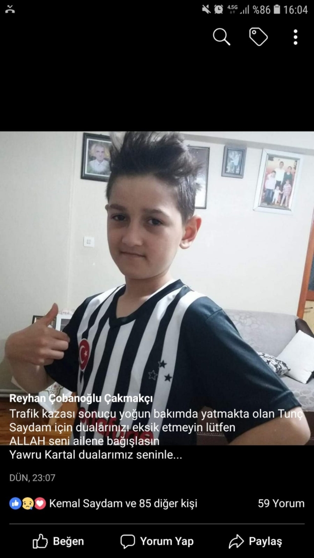 Ağır yaralanmıştı… Ankara’ya sevk edildi…