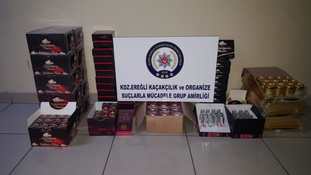 Şüphe üzerine durdurdular.. Araçta bakın ne buldular…