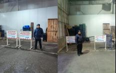 Pazar yerinde denetleme... 3 tezgah kapatıldı...