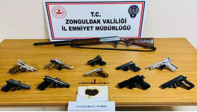 Silah ticaretine yönelik operasyon... 1 tutuklu...