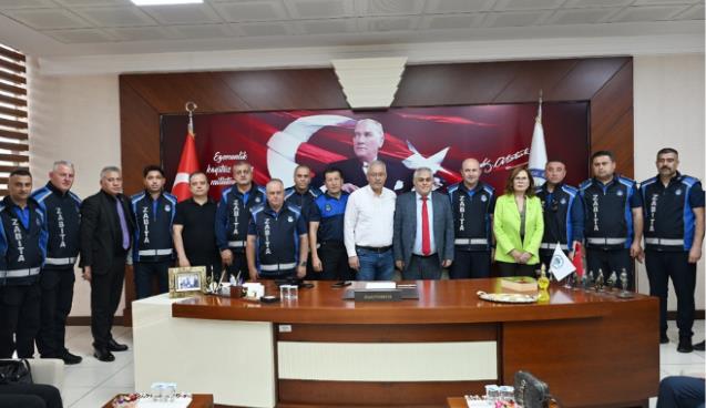 KDZ. EREĞLİ BELEDİYESİ’NDE BAYRAMLAŞMA YAPILDI