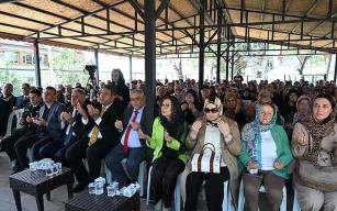 Şehir mezarlığında, Mevlid programı düzenlendi…