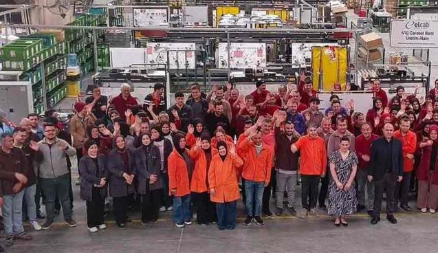 ELCAB Kablo’da bayramlaşma geleneği sürdü