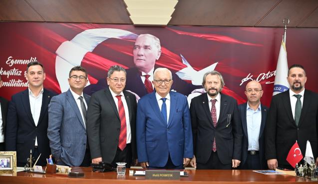 Ereğli Ticaret ve Sanayi Odası heyeti ziyaretlerde bulundu..