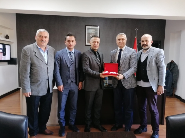 CİĞER VE YÖNETİMİNDEN ÇELİK'E ZİYARET...