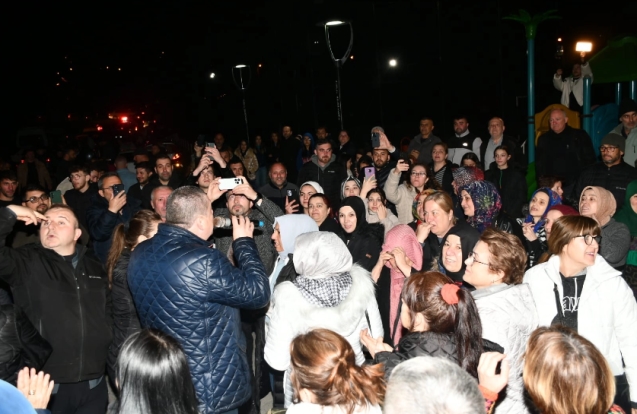 Tekin, ben sizinle hep beraberim...