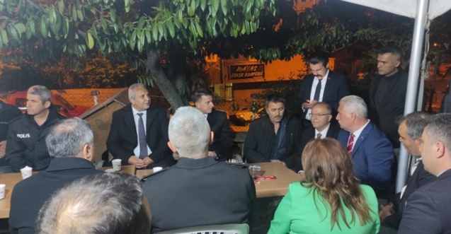 MHP heyeti başsağlığı diledi…