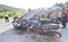 Motor kazası bir can daha aldı…