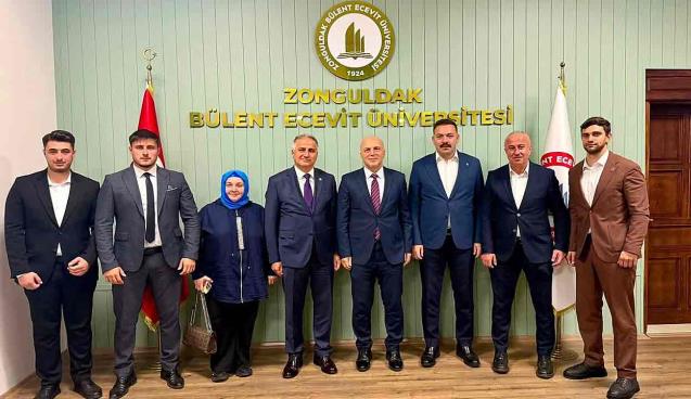 Bozkurt ve Çağlayan’dan Ulusoy’a hayırlı olsun ziyareti…