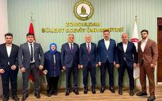 Bozkurt ve Çağlayan’dan Ulusoy’a hayırlı olsun ziyareti…