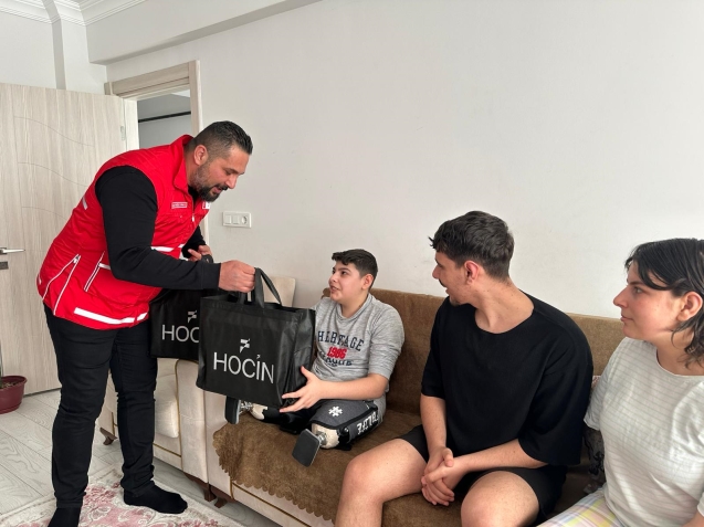 Hoçin'den Kızılay Kdz. Ereğli Şubesi'ne büyük destek