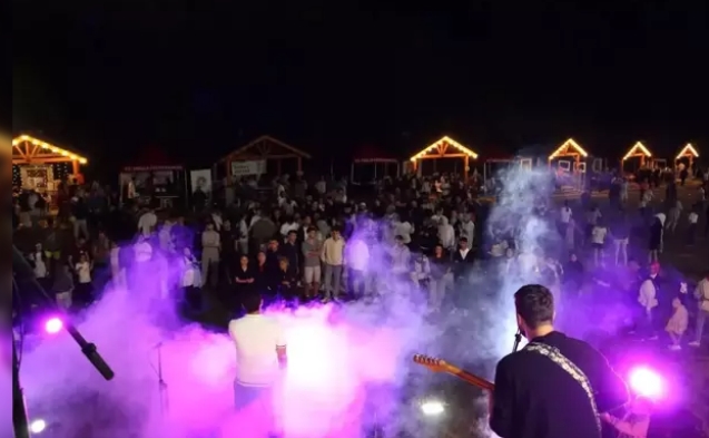 Mağara festivali yoğun ilgi gördü.. Gençler doyasıya eğlendi