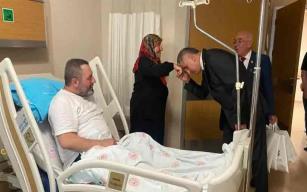 Milletvekili Bozkurt’tan hastalara bayram ziyareti…