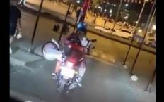 Motosikletle trafikte tehlikeli seyahat…