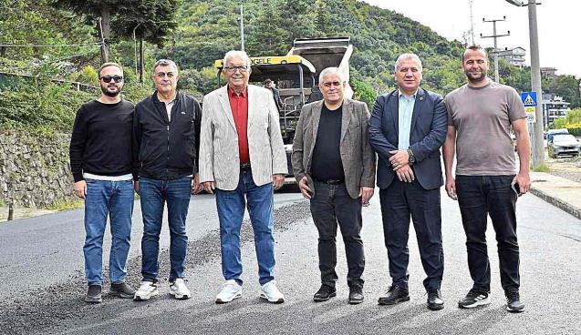 Ereğli’de Kemer bölgesi asfaltlanıyor…