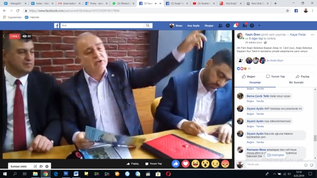 Uzun’dan tehdit salvoları… BEL ALTINA İNERİM…