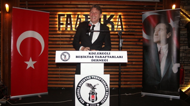 BJK taraftarları derneğinden iftar programı...