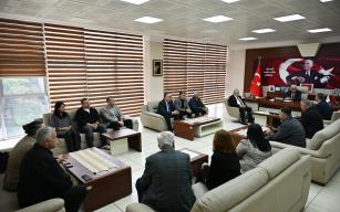 BAŞKAN POSBIYIK, DAİRE MÜDÜRLERİNDEN BRİFİNG ALDI