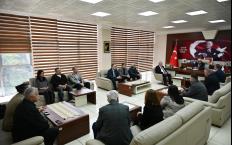 BAŞKAN POSBIYIK, DAİRE MÜDÜRLERİNDEN BRİFİNG ALDI