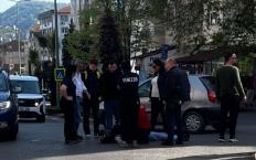 Sürücü hakimiyetini kaybetti… Motosikleti devirdi…