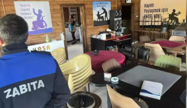 Engellilere tahsis edilen bina, mühürlendi...