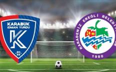 Ereğli Belediyespor, Karabük'ten 3 puan ile döndü...