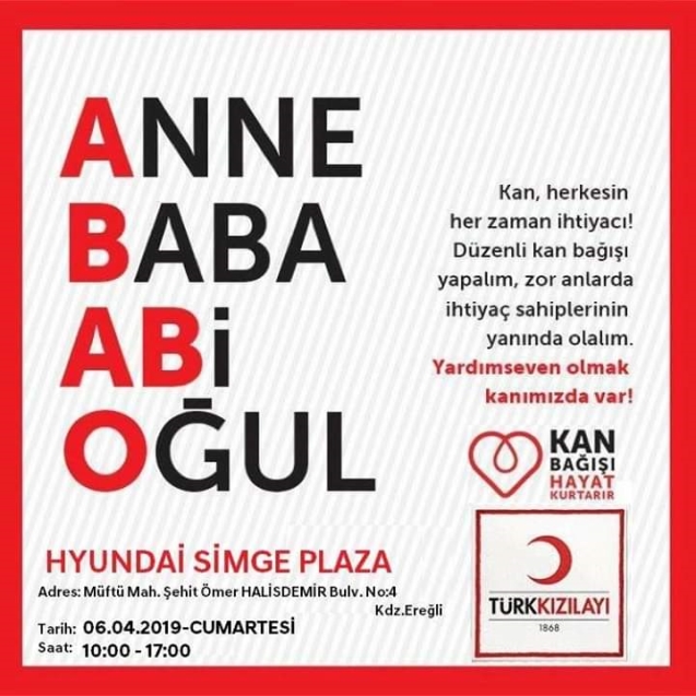 Kan bağışı hayat kurtarır…