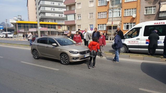 Yolun karşısına geçecekti…