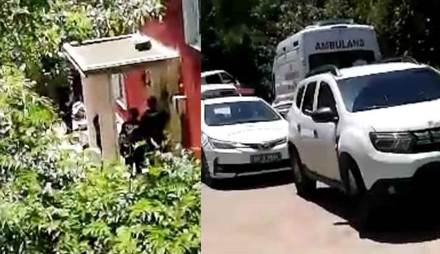 EVİNİN BAHÇESİNDE YAŞAMINA SON VERDİ…
