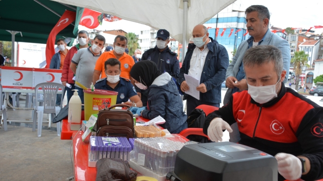 KDZ. EREĞLİ BELEDİYESİ, KAN VERDİ!