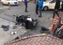  Motosiklet kazasında 2 kişi yaralandı...