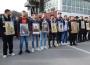 Terör örgütü PKK’yı protesto ettiler.