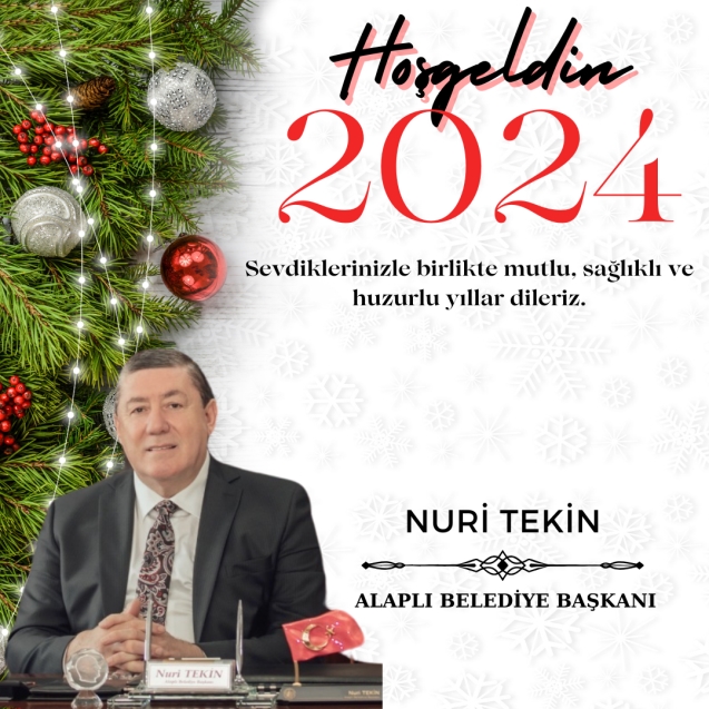 Nuri Tekinin yeni yıl mesajı...