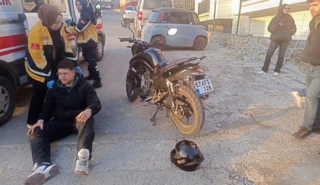 Görünmez kaza... Aynı istikamette çarpıştılar...