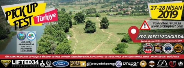 Pick Up Fest Ereğli’de düzenlecek…