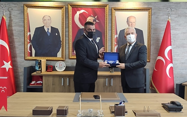 Türk Metal Sendikası'ndan MHP'ye iade-i ziyaret....