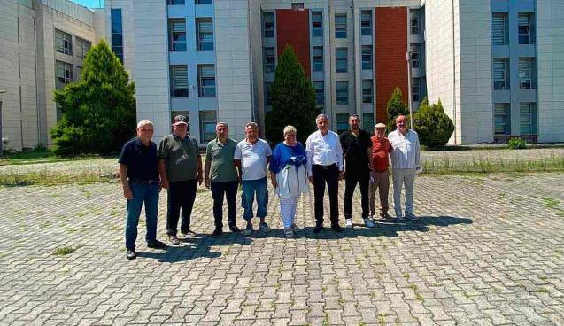 Adliye ek hizmet binası için sahada inceleme…