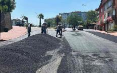 Meydanbaşı'nda asfalt çalışmaları tamamlandı...