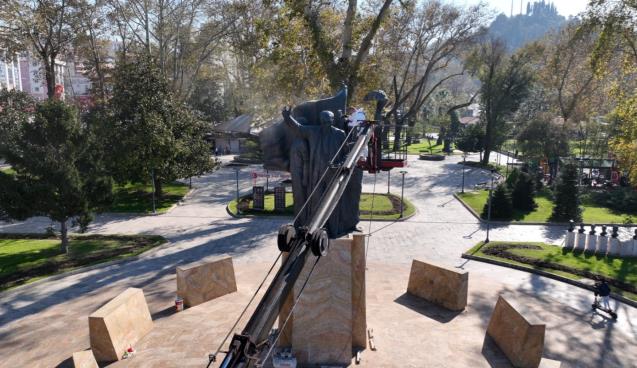 Kdz. Ereğli'de Atatürk büstleri ve anıtlar temizlendi...