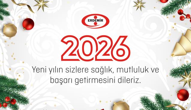 ERDEMİR'den yeni yıl kutlaması...