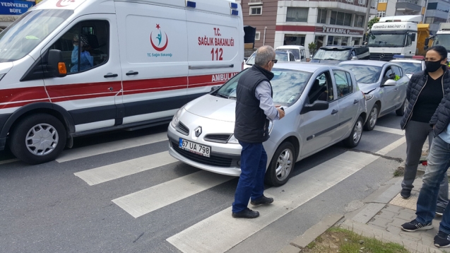 ZİNCİRLEME KAZADA BİR KİŞİ YARALANDI...