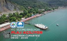 Belediye plajları yaza hazır... 7 Haziranda açılıyor...